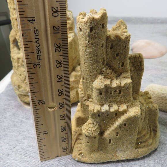 Real Sea Shells Vintage (2) Sandcastles Mr. Sandman OVER 5 POUNDS - Picture 2 of 14